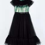 فستان تول بكسرات