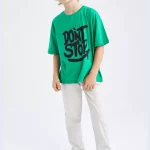 بنطال محبوك تشينو بقصة عادية للأولاد